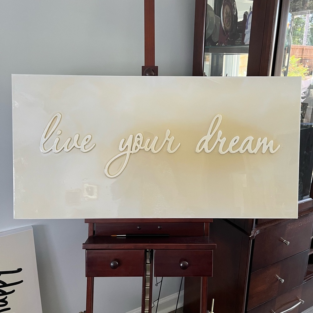Elegant Cream Wall Art Decor